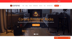 Desktop Screenshot of corona-renderer.com